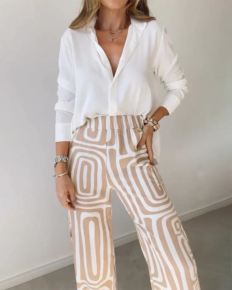 Chicca - Set camicia e pantaloni eleganti - Image 3