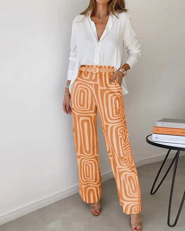 Chicca - Set camicia e pantaloni eleganti - Image 7