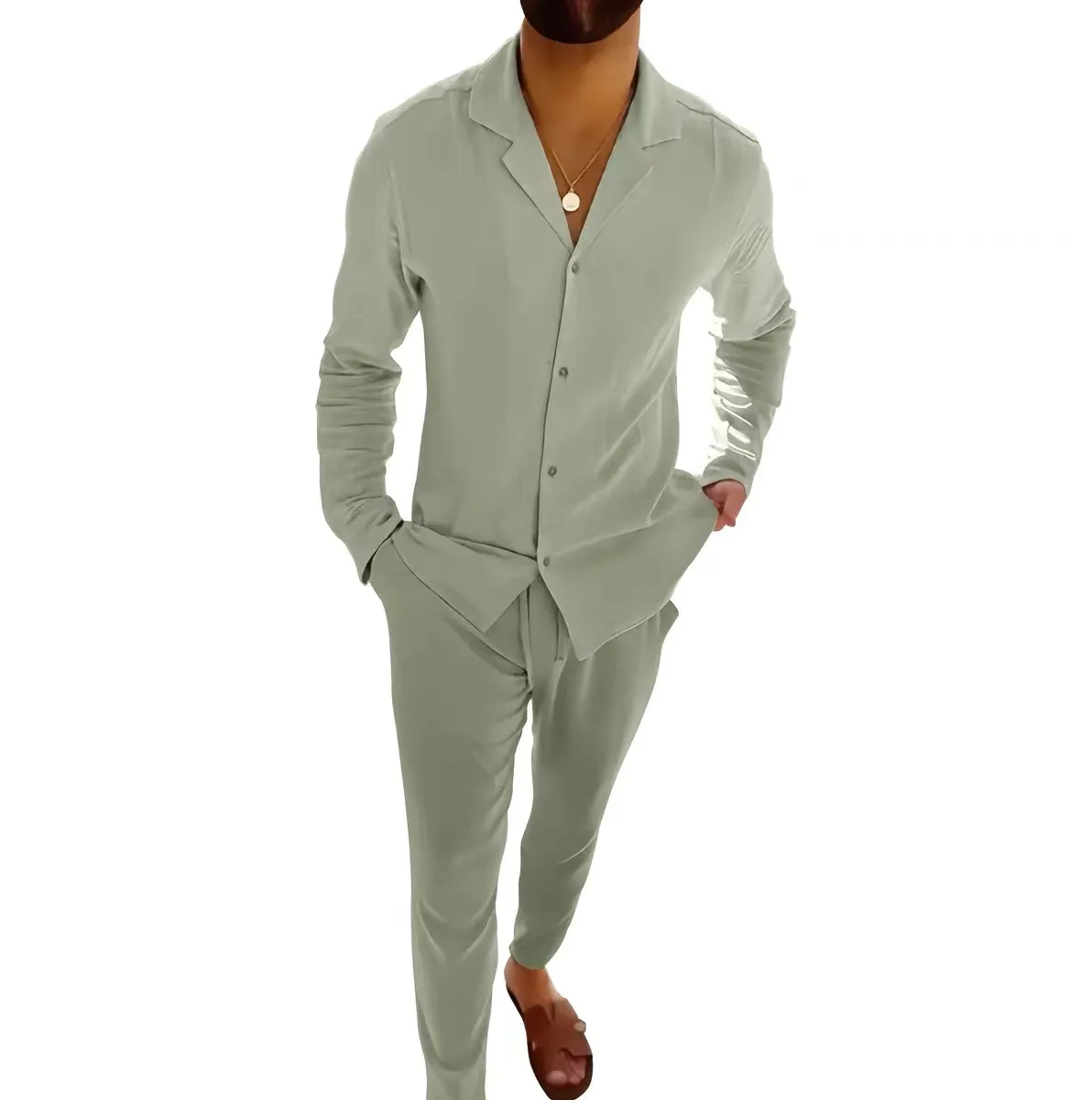 Ciro - Completo in Lino Casual - Image 3