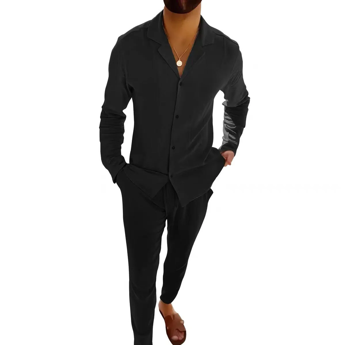 Ciro - Completo in Lino Casual - Image 4