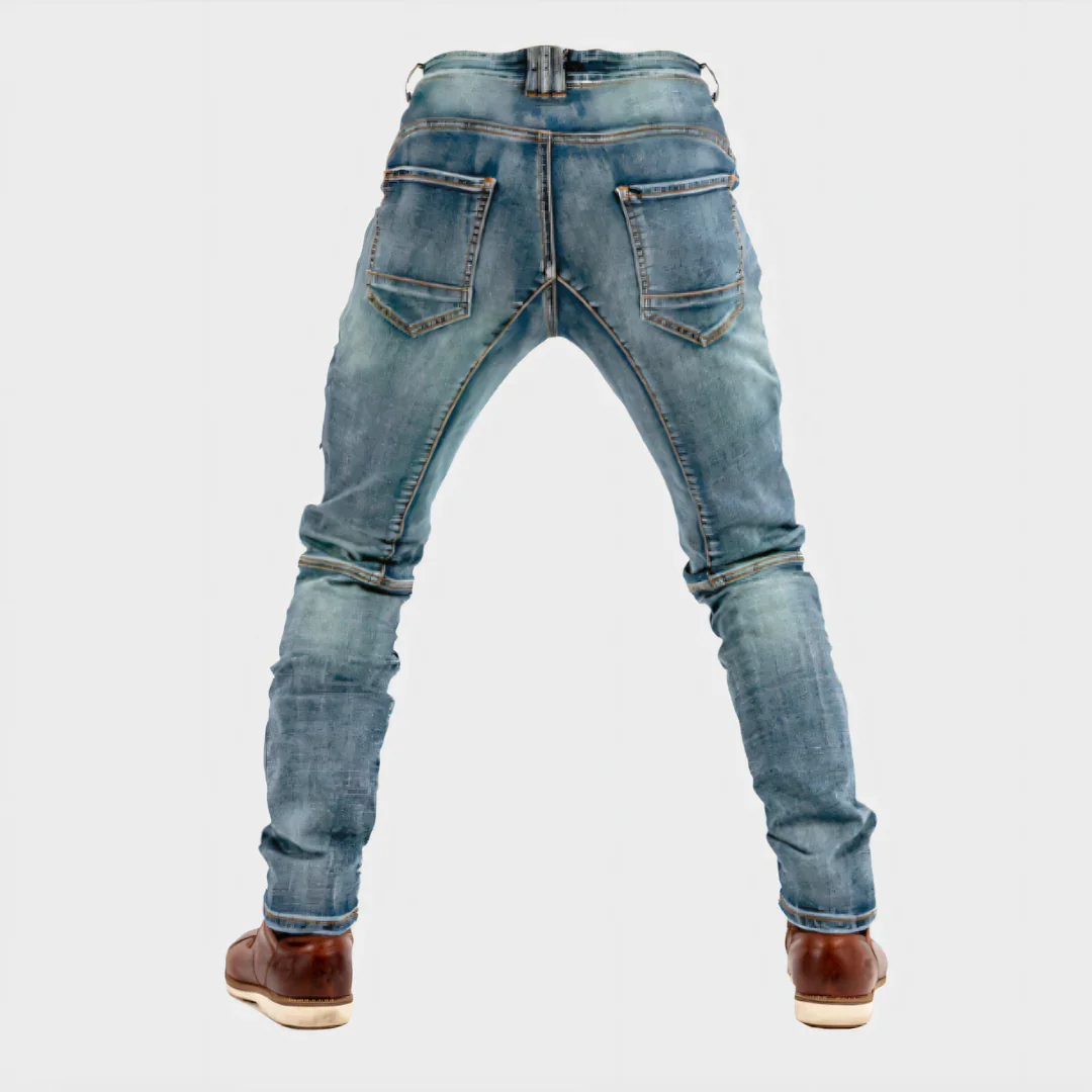 Davis - Jeans in Denim elasticizzato resistente - Image 3