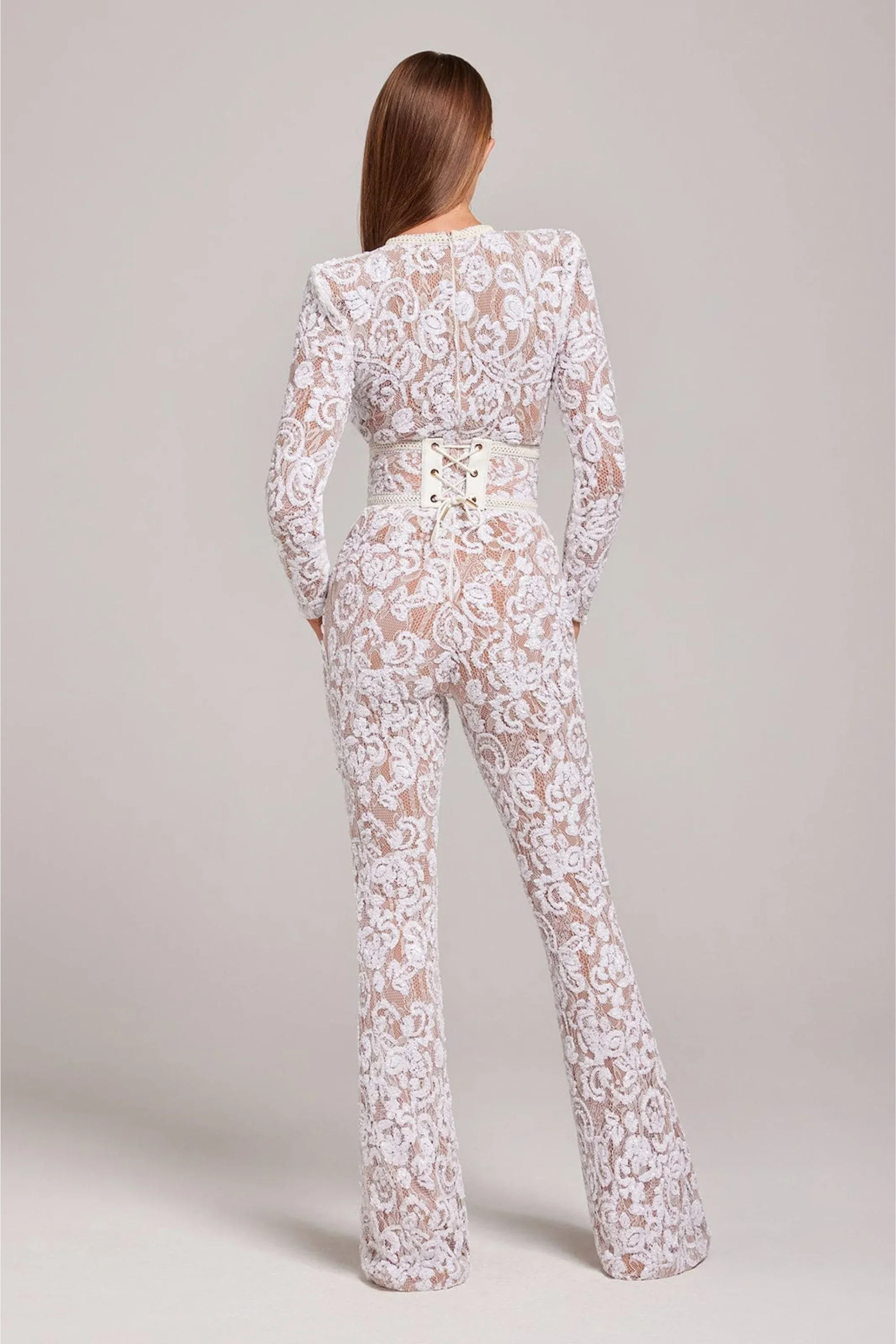 Giovanna - Elegante Tuta in Pizzo - Image 4