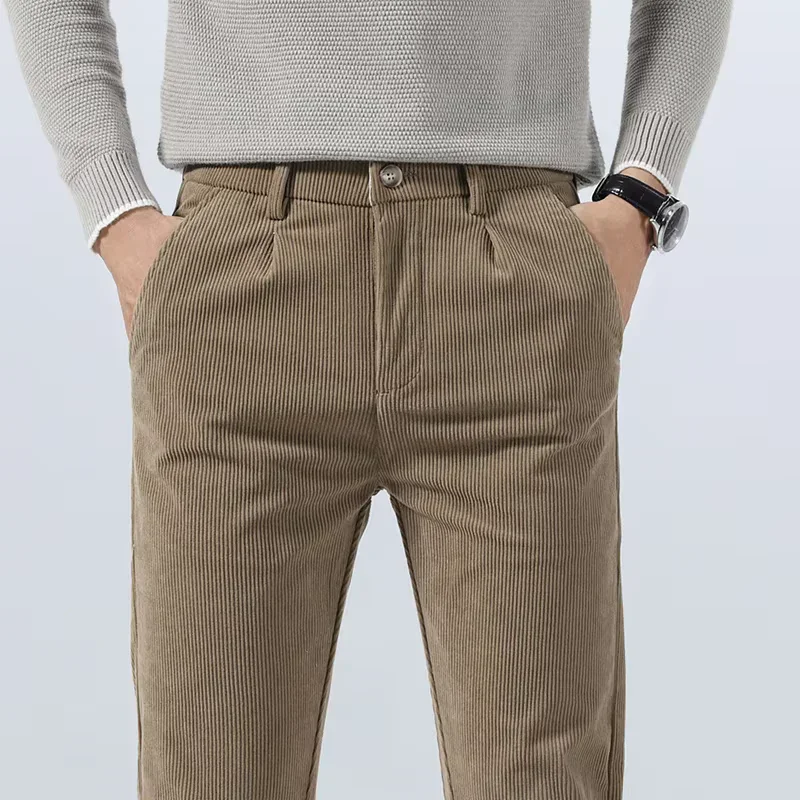 Giovanni - Comodi pantaloni in velluto a coste - Image 8