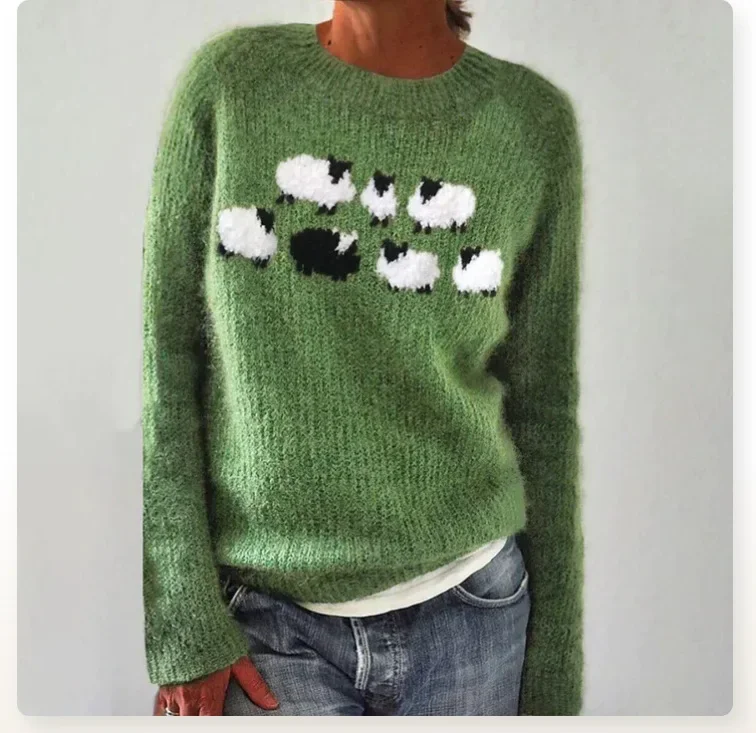 Honora -  Maglione autunnale retrò per il massimo del comfort e dello stile - Image 4