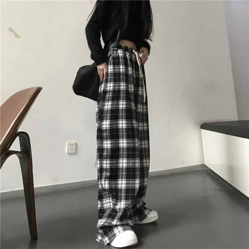 Lucia - Pantaloni a Quadretti Comodi - Image 6