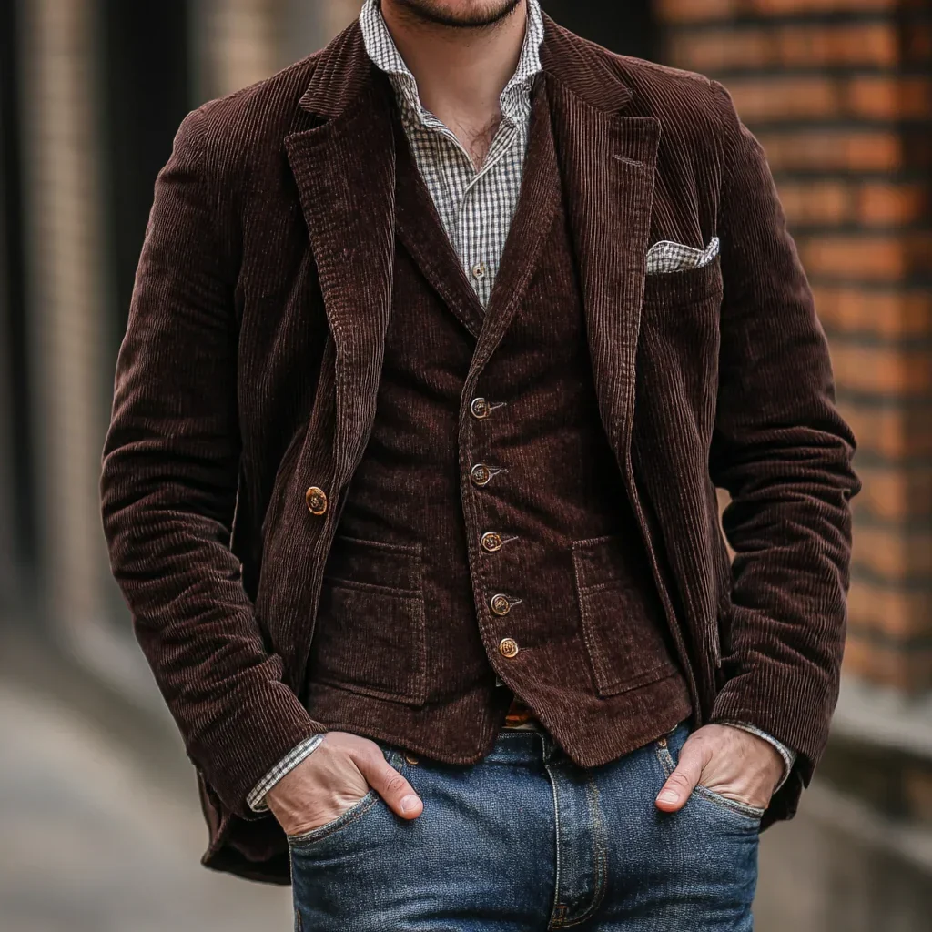 Marco - Elegante Blazer in Microfibra - Image 3