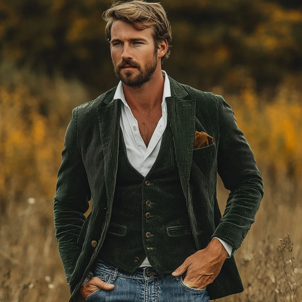 Marco - Elegante Blazer in Microfibra - Image 4
