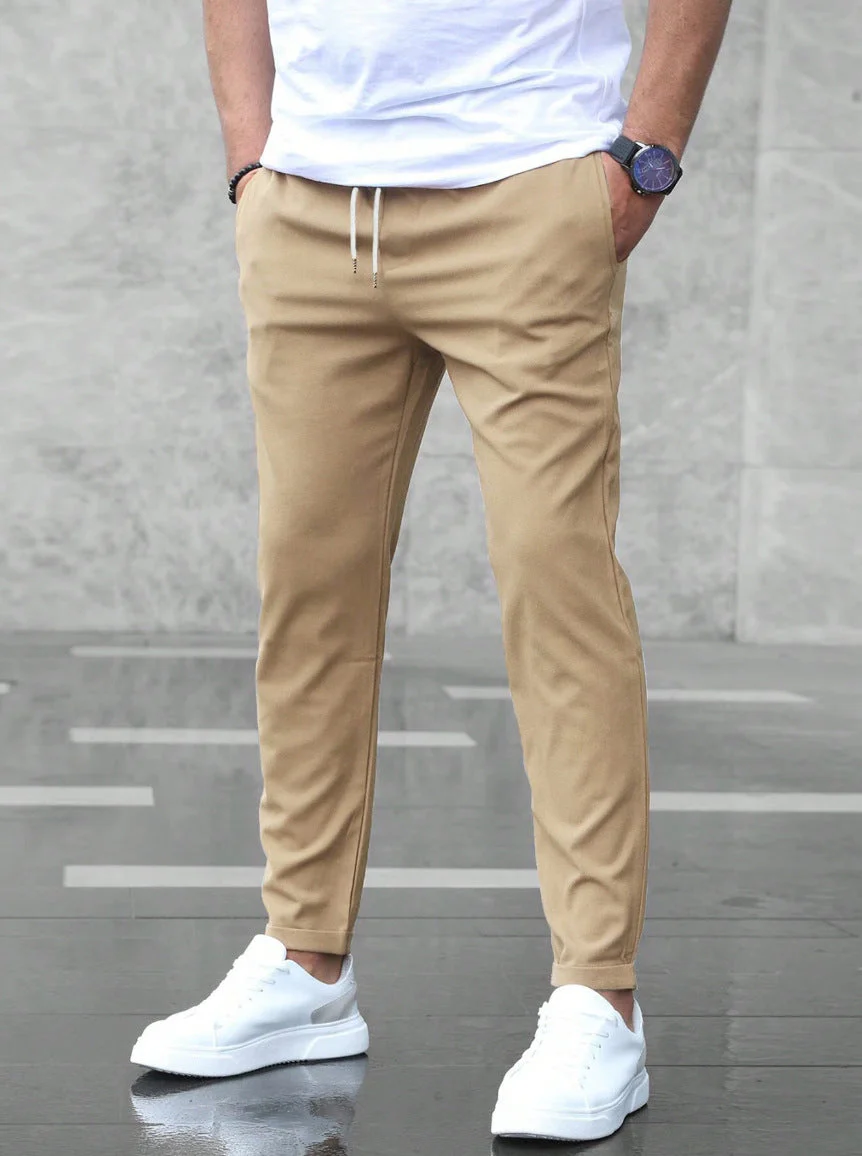 Sergio - Pantaloni da jogger in Tessuto Morbido Stretch - Image 4