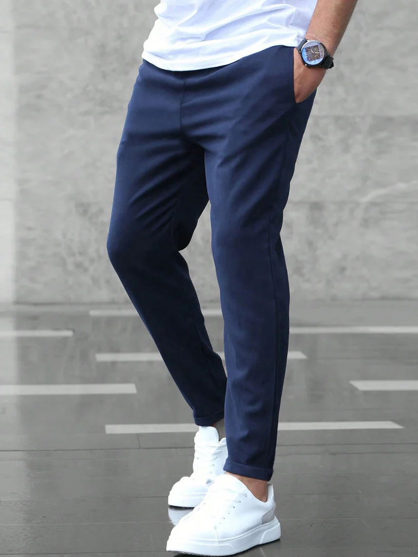 Sergio - Pantaloni da jogger in Tessuto Morbido Stretch - Image 5
